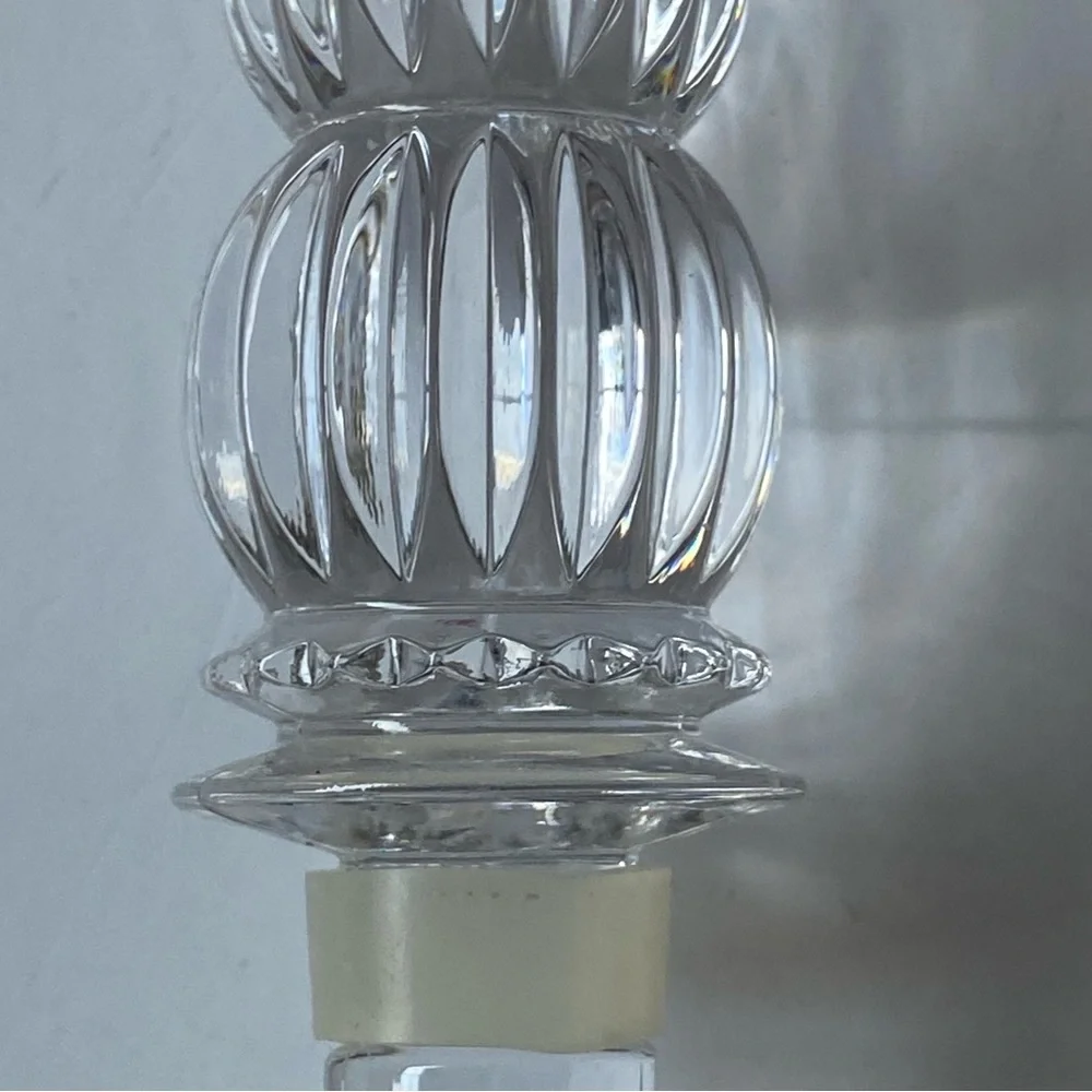 Elegant MIKASA Monterey AUSTRIA Crystal Bottle Wine Stopper T8173/900 EUC